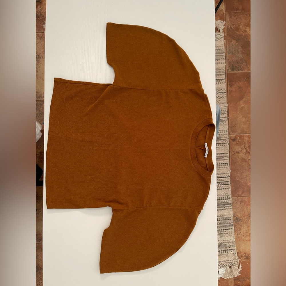 *ZARA TRF Puff Sleeve Top Sz small - Picture 3 of 9